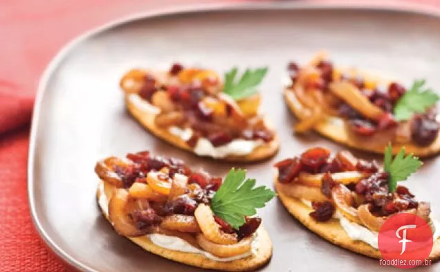 Compota Caramelizada De Cebola E Cranberry