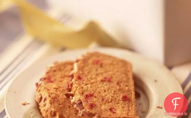 Pão De Abóbora-Cranberry