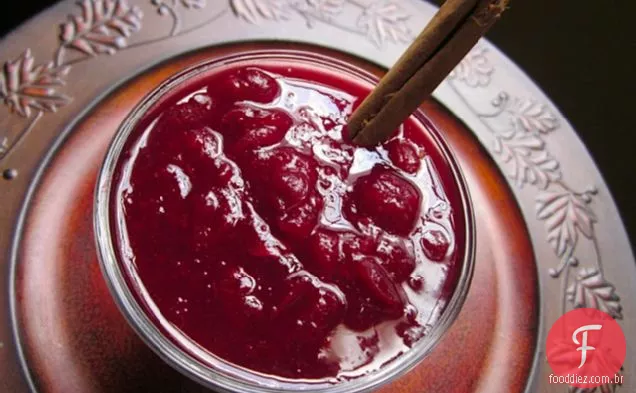 Molho De Cranberry Vinho Tinto