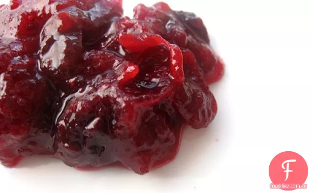 Molho De Cranberry Com Sementes De Laranja E Erva-Doce