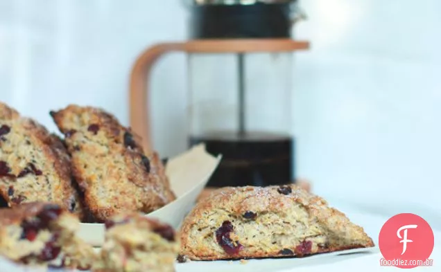 Cranberry - Citrus Whole Wheat Scones