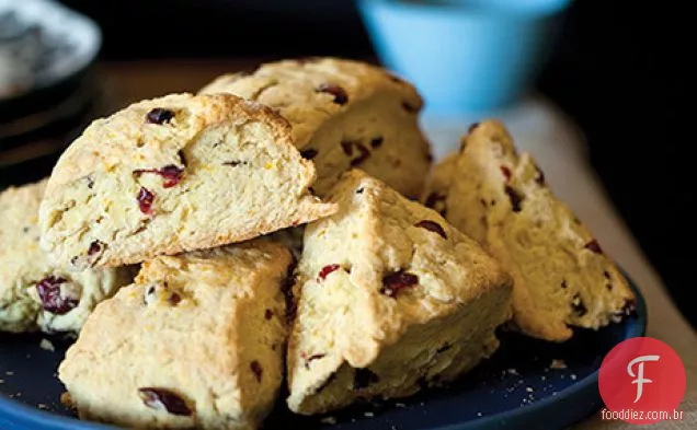 Cranberry E Laranja Scones