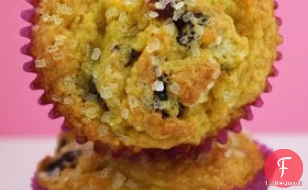 Laranja Cranberry Muffins