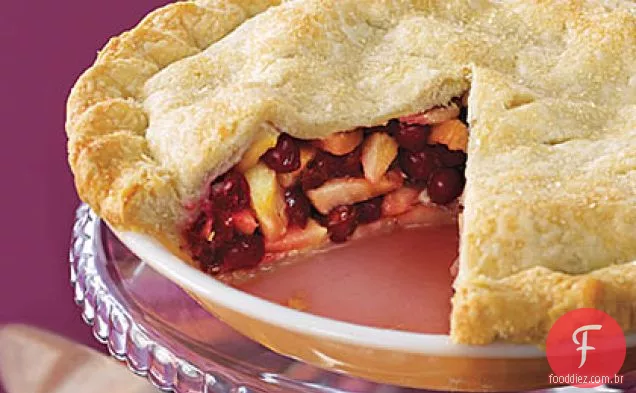 Torta De Cranberry-Pera
