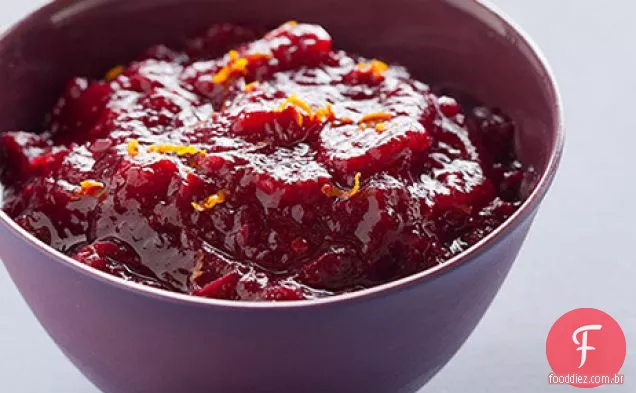 Canela e anis estrelado infundido Cranberry-molho incrível