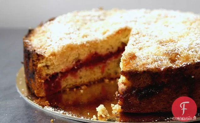 Bolo De Café Com Baunilha Cranberry