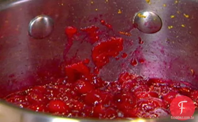 Molho De Cranberry Laranja Erva-Doce