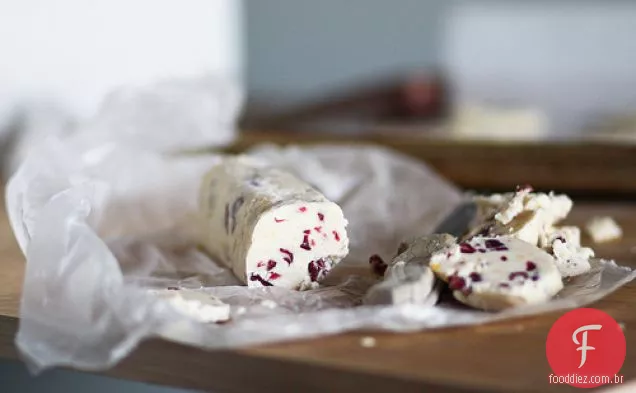 Biscoitos Amanteigados De Laranja Cranberry