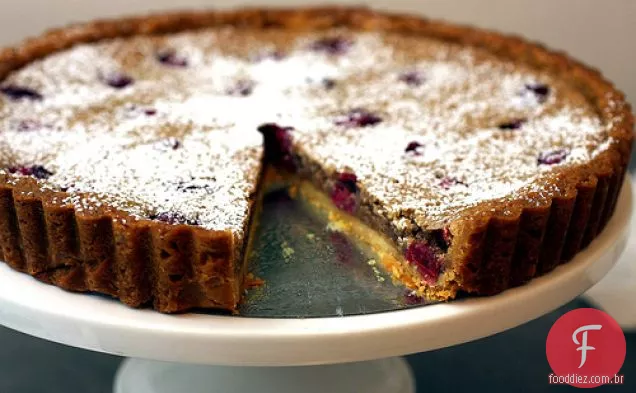 Cranberry Pecan Frangipane Tart