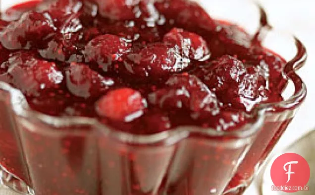Molho De Cranberry Com Anis Estrelado E Porto