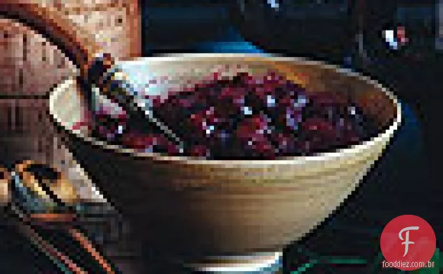 Molho De Cranberry Com Tâmaras E Laranja
