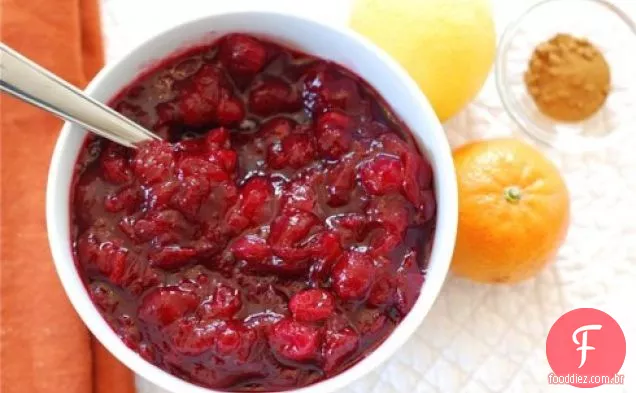 Chutney Laranja Cranberry Rápido