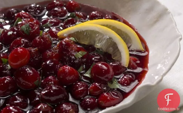 Cranberry, Romã E Meyer Lemon Relish