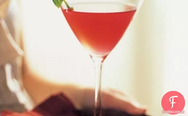 Infusões De Cranberry-Menta