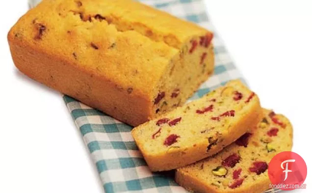 Pão De Chá De Sêmola De Cranberry