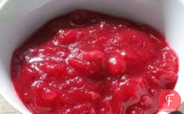Molho De Cranberry De Férias