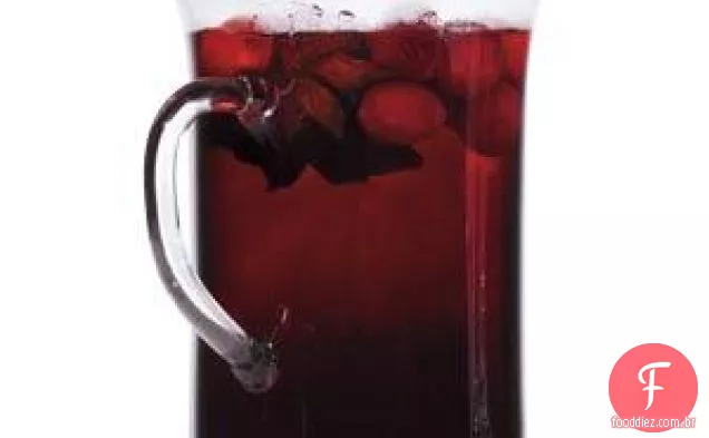 Vinho Quente Com Cranberries