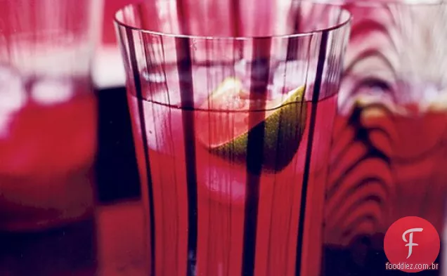 Cranberry Caipirinha