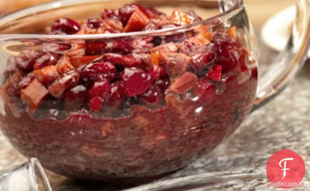 Molho De Cranberry Laranja Assado