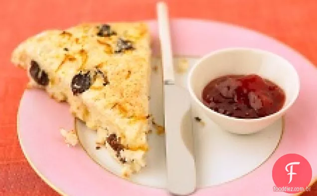 Scones Cranberry-laranja