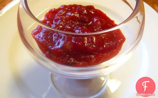 Cranberry-compota de maçã