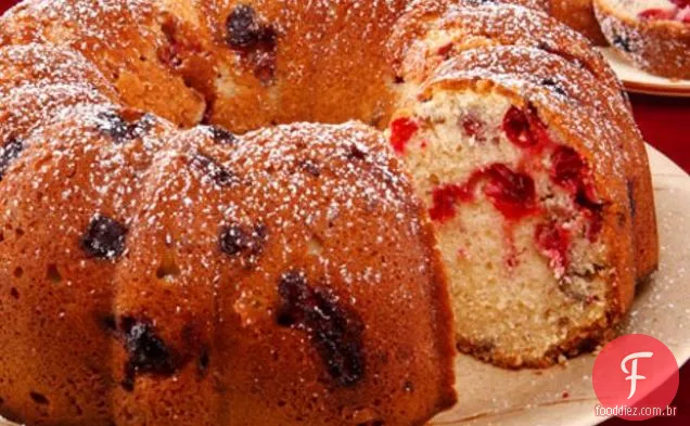 Bolo De Café Cranberry