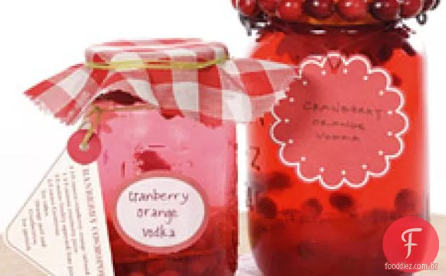 Vodka de Cranberry e laranja