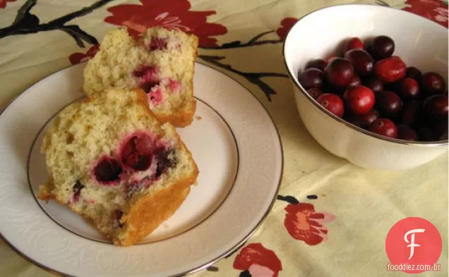 Bolinhos De Laranja Cranberry