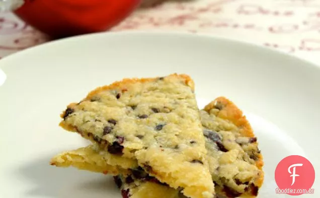 Laranja Chocolate Cranberry Shortbread