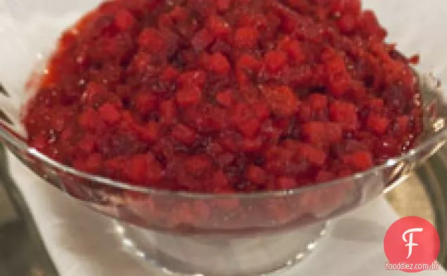 Cranberry, Framboesa E Chutney De Pêra