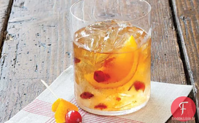 Cranberry Old Fashioned Cocktail