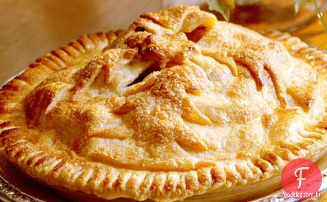 Torta De Cranberry-Maçã-Passas