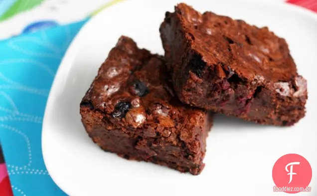 Bittersweet Cranberry Brownies