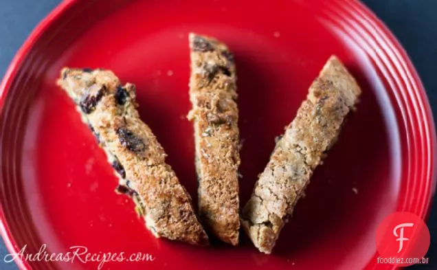 Cranberry Pistachio Biscotti
