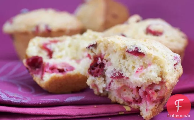 Laranja Cranberry Muffins
