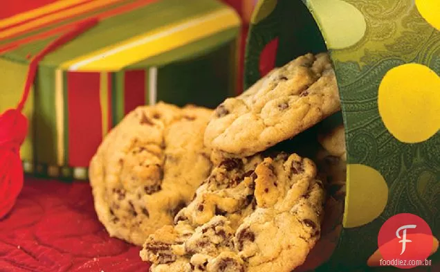 Biscoitos De Chocolate Branco Com Cranberry
