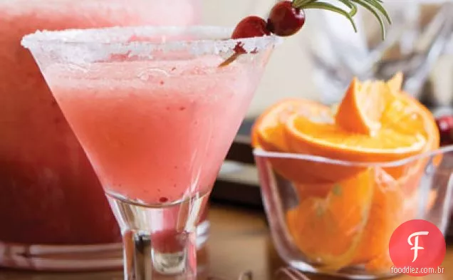 Frozen Cranberry Margaritos
