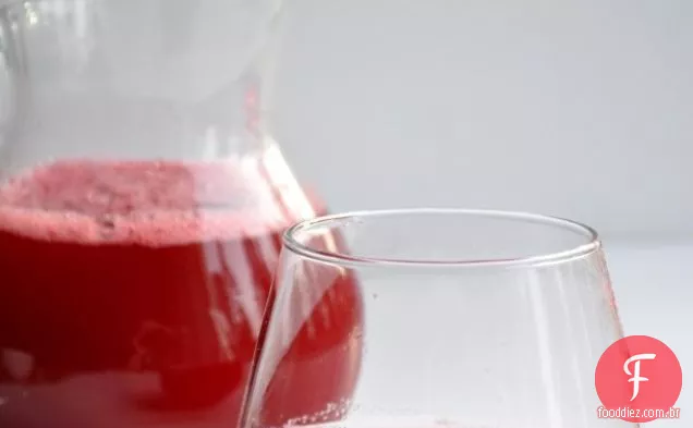 Suco De Cranberry Fresco Caseiro