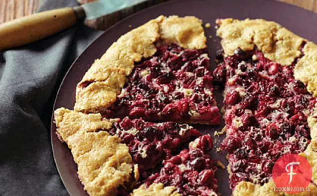 Cranberry Frangipane Crostata