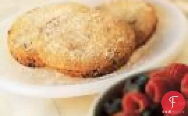 Shortbreads de noz-groselha
