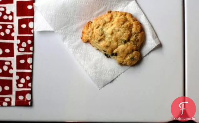 Scones Creme Com Groselhas E Sementes De Erva-Doce