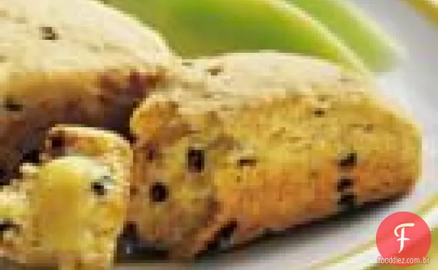 Scones laranja-groselha