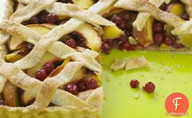 Peach & Redcurrant Lattice