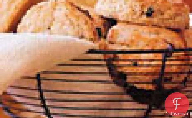 Scones De Groselha De Aveia