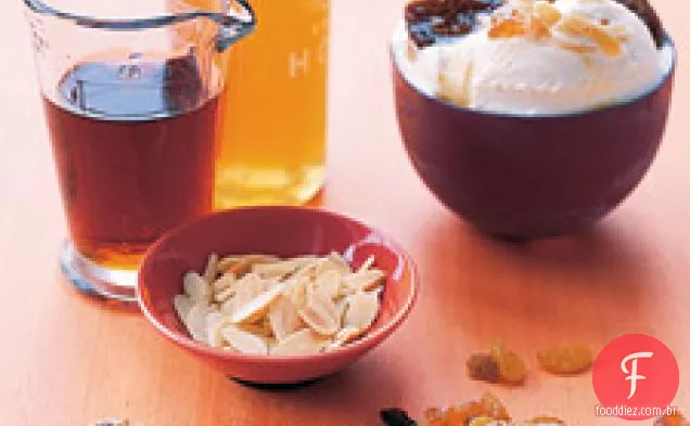 Sorvete Com Molho De Xerez Doce