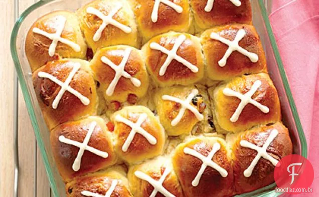 Laranja Quente Cruz Pães