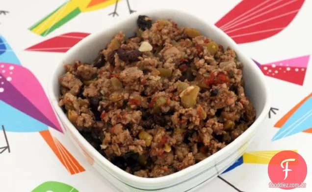 Estilo cubano Turquia Picadillo