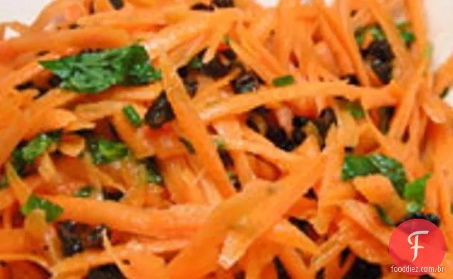 Jantar Esta Noite: Salada De Hortelã Cenoura Com Groselha