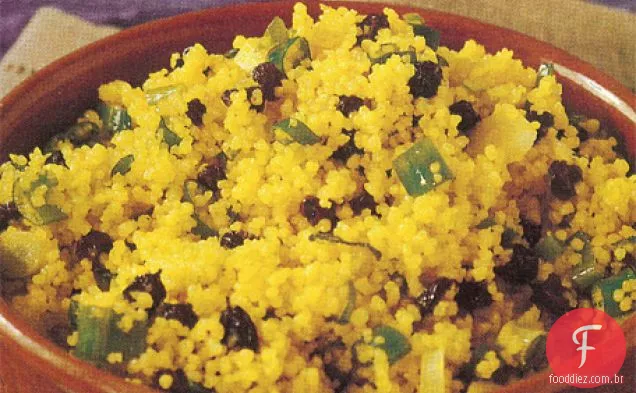 Cuscuz Dourado Com Receita De Groselha E Cebolinha