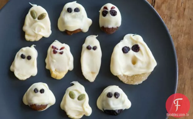 White Chocolate Ghosts